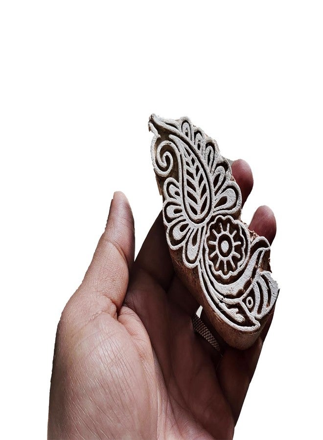 BITONA مجموعة BITONA® المكونة من 5 قطع من قوالب الطباعة الطينية، وقوالب استنسل، وتصميم حدود حضرية، ومكعبات خشبية للفنون والحرف اليدوية أو الحناء، مجموعة من أي 5 قطع - Image 3
